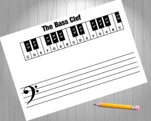The Bass Clef Worksheet
