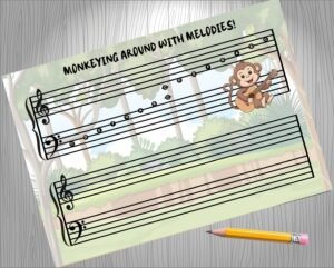 Music Note Support Sheets