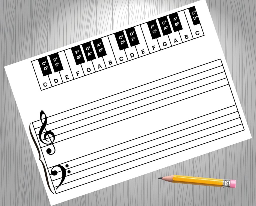 Treble and Bass Clef