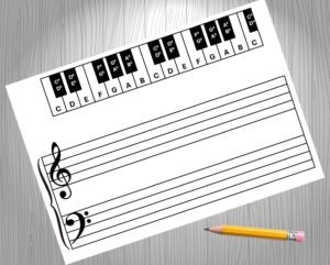 Treble and Bass Clef