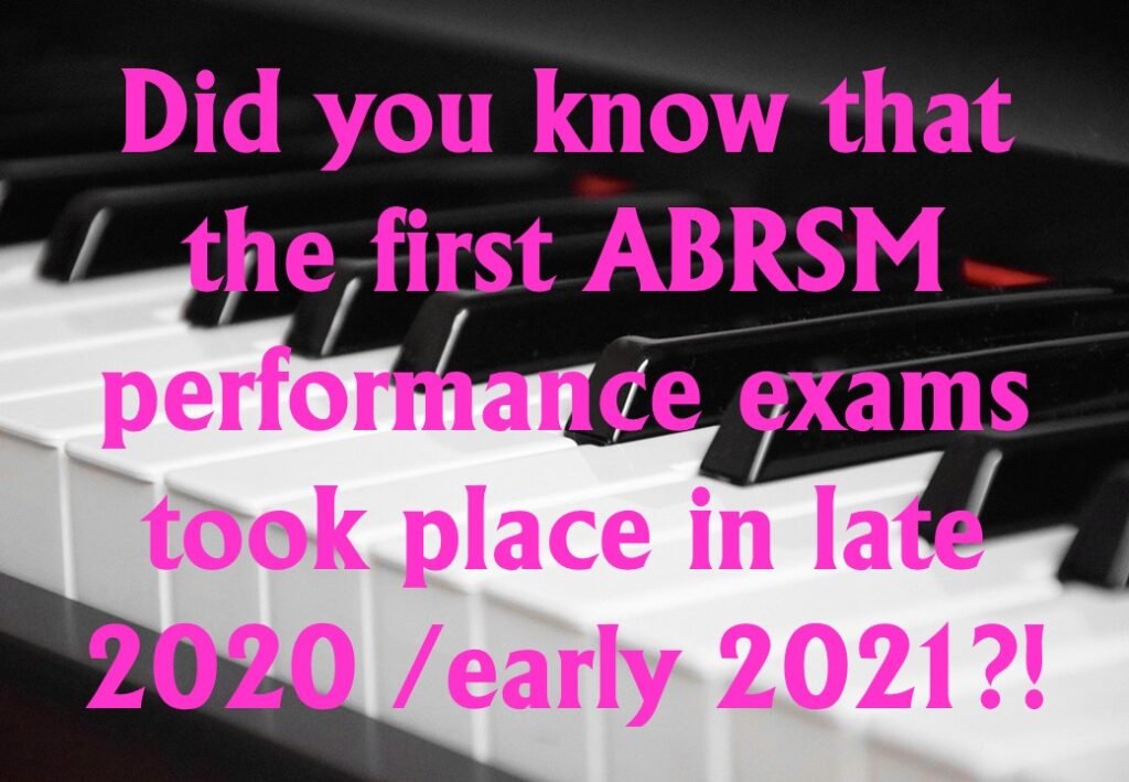 ABRSM Performance Exams