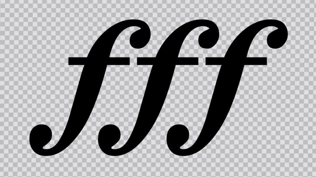 Music Dynamics Symbols PNG