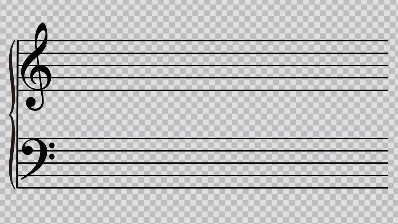 Free Staff Stave Lines PNG
