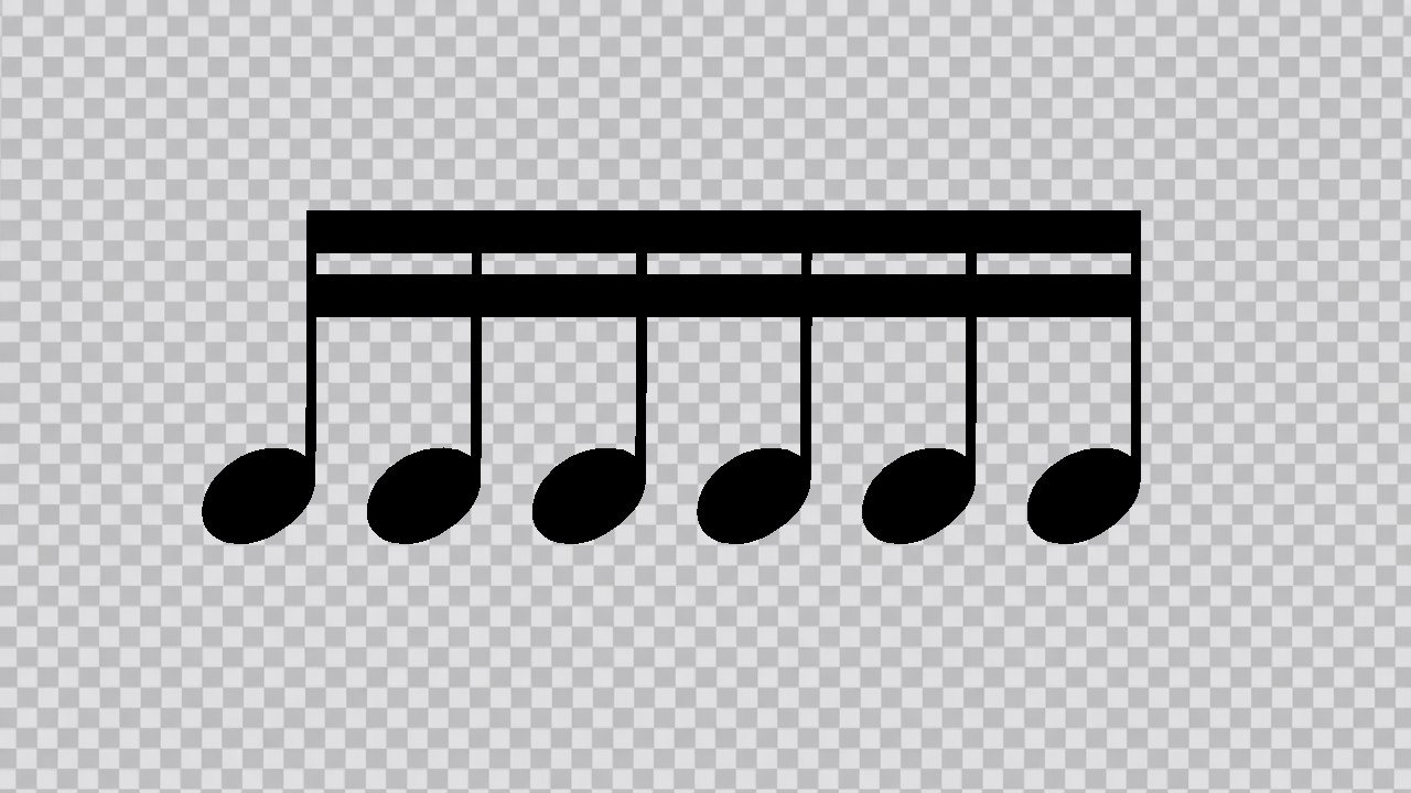 Free music notation PNG