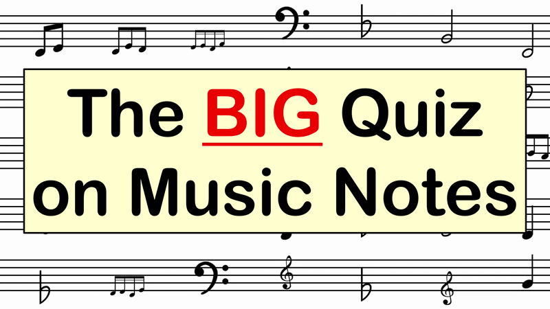 Quiz on Music Notes